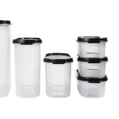 4 Oval Dry Food Container S6 Gb Set