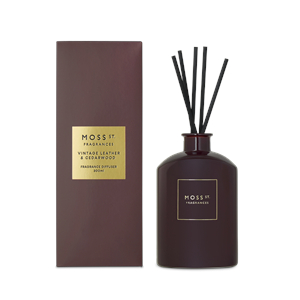 Vintage Leather & Cedarwood - Moss St. Diffuser 300ml