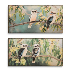Kookaburra Canvas Size 142.5x72.5x4.5cm