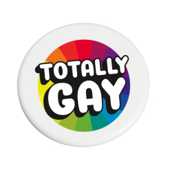Totally Gay - Beautiful on the Inside Coaster
