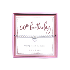 50th Birthday  Bracelet Gift Box