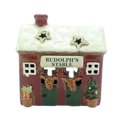Rudolph's Stable Tealight