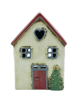 Xmas Heart House - Tealight