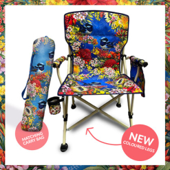 The Anywhere Chair - Floral Fairy Wrens