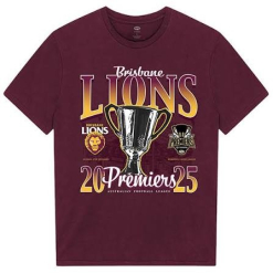 Brisbane 2025 AFL Premiers Maroon Tee