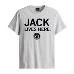 Jack Daniel Mens Grey Marle Tshirt