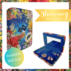 Small Jewellery Case - Floral Fairy Wrens