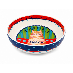 PURRFECT Ceramic Snack Bowl