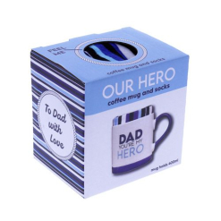 Dad Hero Mug And Sock Sets