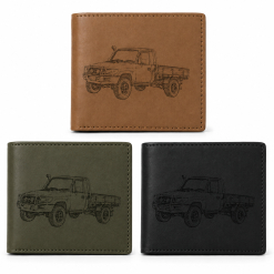 Wallet Landcruiser Laser Etched