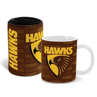 Hawthorn Hawks Mug & Cooler