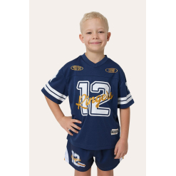 Kids Unisex Football Jersey - College Navy
