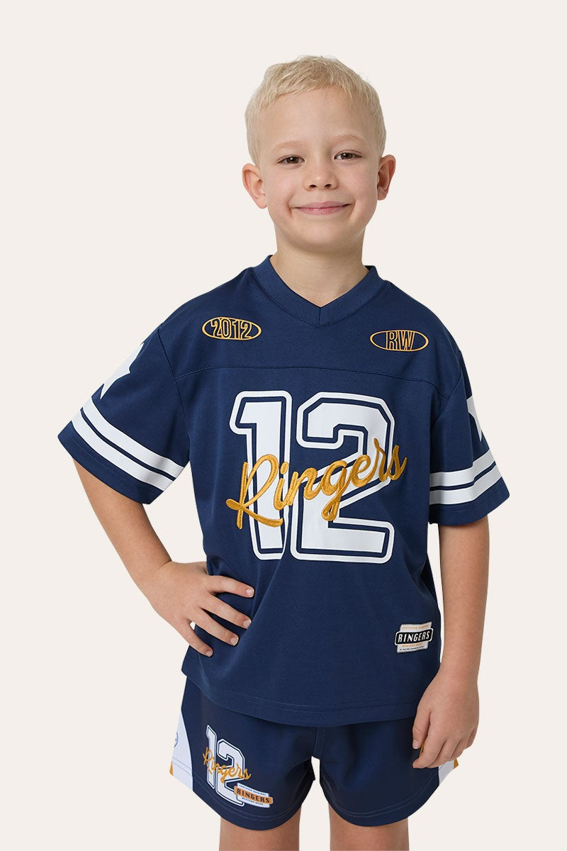 Kids Unisex Football Jersey - College Navy