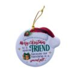 TSK Christmas Sentiment Plaque - Special Friend