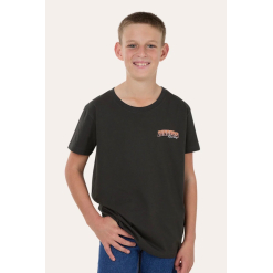Ringers Racing Youth Boys T-Shirt - Charcoal