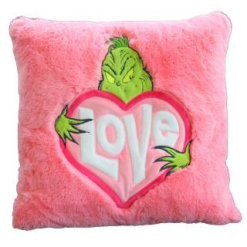 Pink Love Grinch Cushions