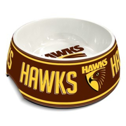 Hawthorn Hawks Dog Bowl 710ml
