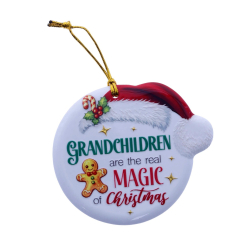 TSK Christmas Sentiment Plaque - Grandchildren