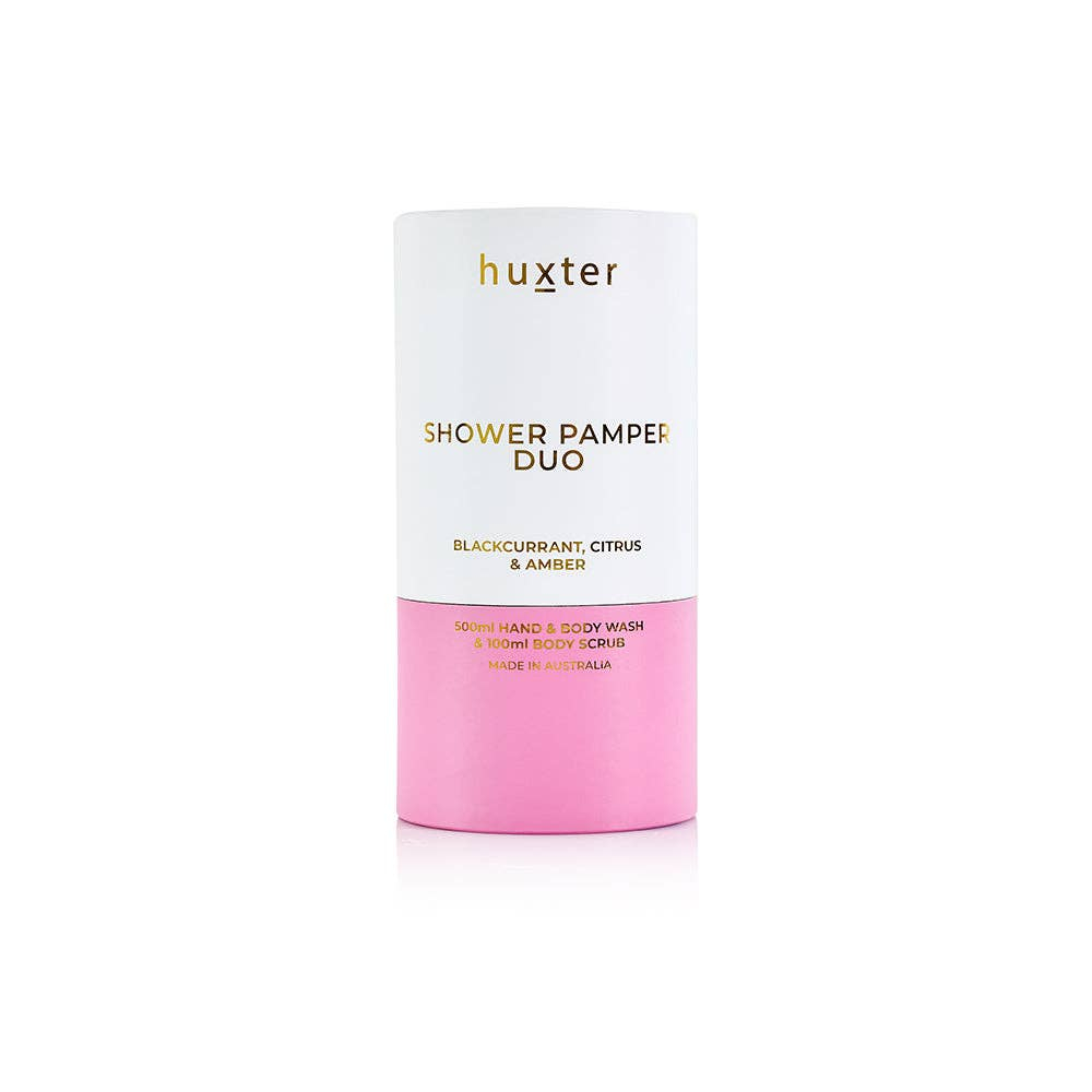 Shower Pamper Duo - Blackcurrant, Citrus & Amber - Image 4