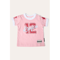 Babies Bambino Football Jersey - Pink / White