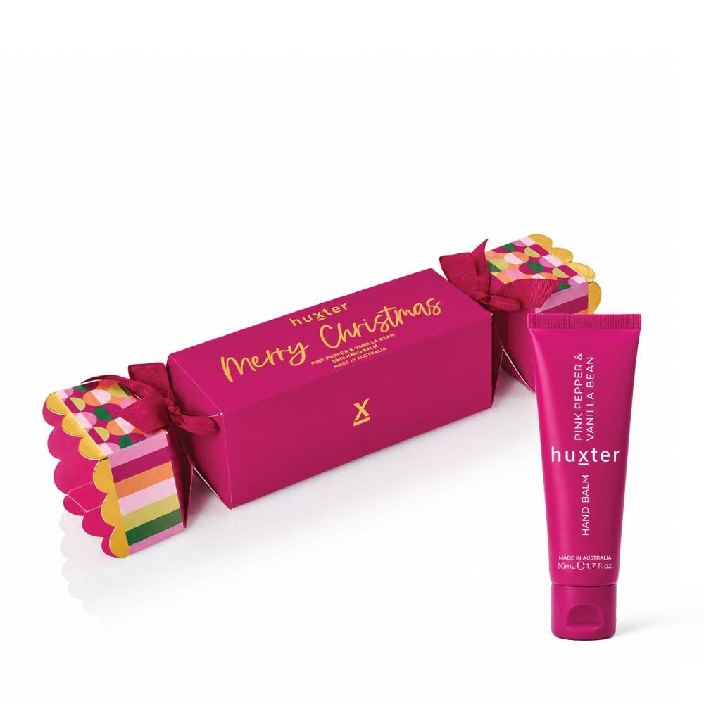 50ml Hand Balm Bon Bon - Adorned Xmas - Pink Pepper & Vanilla Bean
