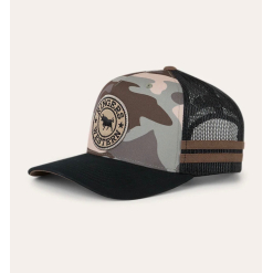 Hard Find Camo McCoy Trucker Cap