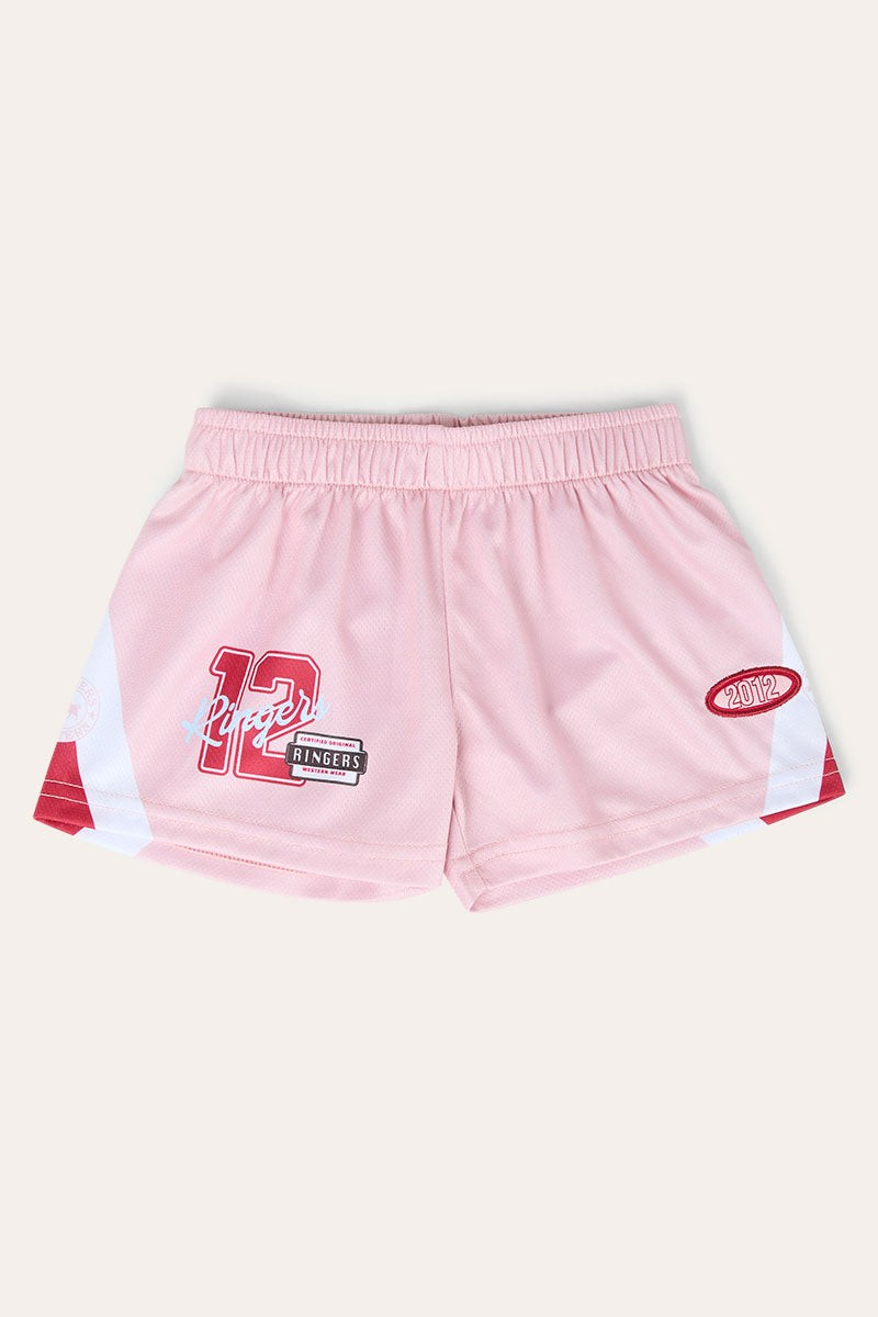 Babies Footy Short - Pink