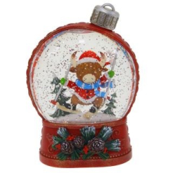 W-S Highland Cow Bauble
