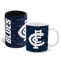 Carlton Blues Mug & Cooler