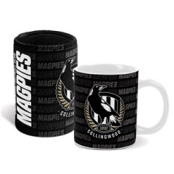 Collingwood Magpies Mug & Cooler