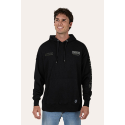 Knx Oversized Unisex Hoodie - Black