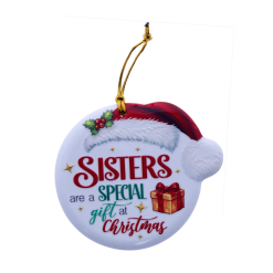 TSK Christmas Sentiment Plaque - Special Sister
