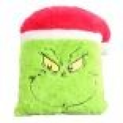 Grinch Smile Hat Cushion