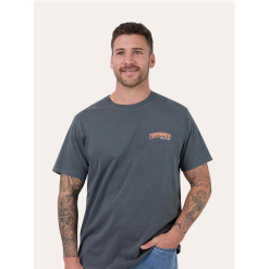 Ringers Racing Mens Loose Fit T-Shirt - Washed Black