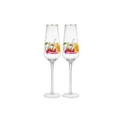 MW Fa la la Champagne Flute 240ML Set of 2 Gift Boxed
