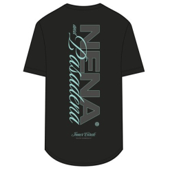 Anlantic Dual Curved Tee - Jet Black