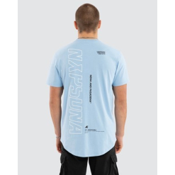 Charge Dual Curved Tee - Blue Bell