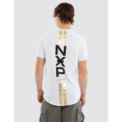 Combat Dual Curved Tee - Optical White