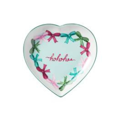 MW Fa la la Heart Dish 20cm Gift Boxed