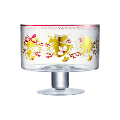 MW White Christmas 2026 Footed Trifle Bowl 20cm Gift Boxed
