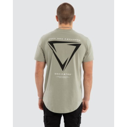 Inevitable Dual Curved Tee - Shadow