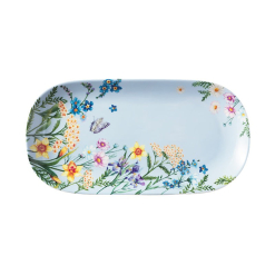 MW Fluttering Meadow Oblong Platter Gift Boxed