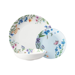 MW Fluttering Meadow Coupe Dinner Set 12pc Gift Boxed
