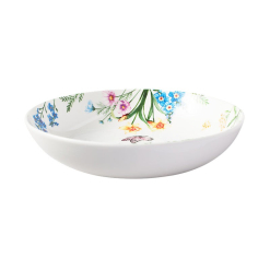 MW Fluttering Meadow Coupe Shallow Bowl