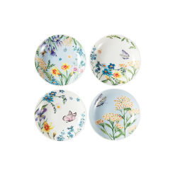MW Fluttering Meadow Dish Set of 4 Gift Boxed