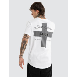 Division Relaxed Tee - Optical White
