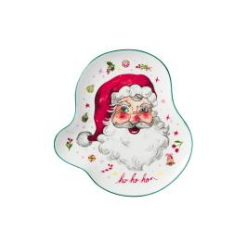 MW Fa la la Santa Dish 23cm Gift Boxed