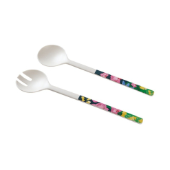 MW Tropical Twilight Melamine Salad Servers