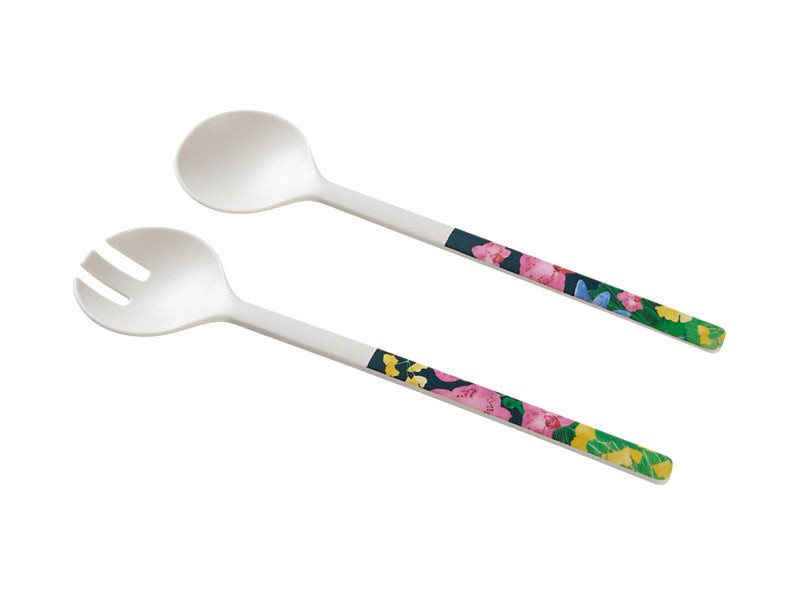 MW Tropical Twilight Melamine Salad Servers