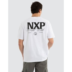 Combat Dual Curved Tee - Optical White